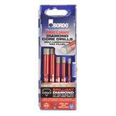 Bordo - Briliant Diamond 5 piece set Hex Shank | 7084-S1